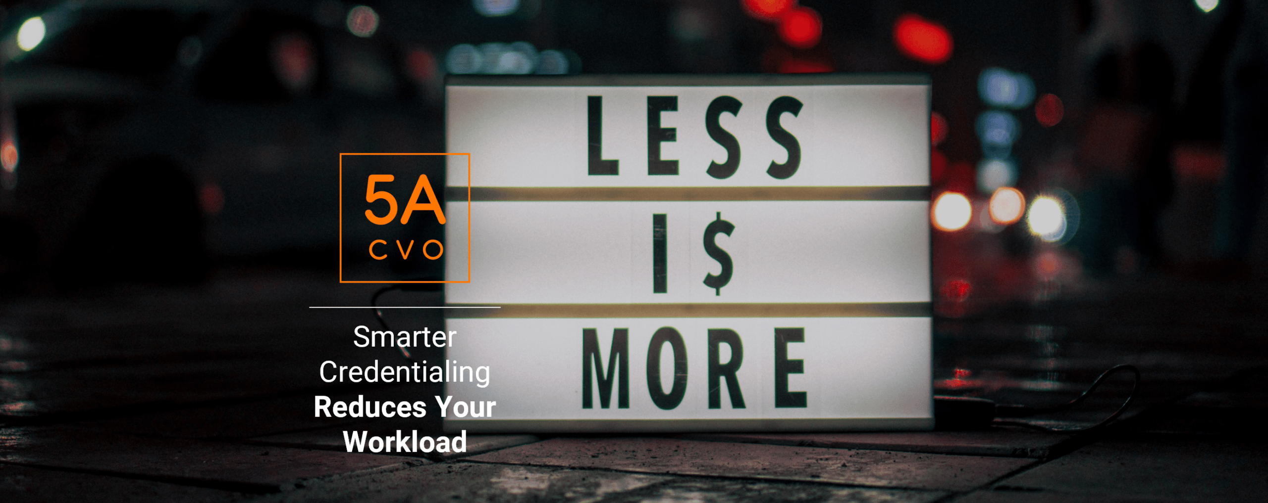 Smarter Credentialing